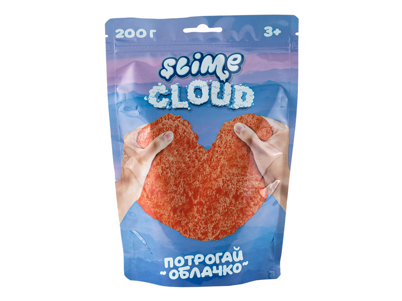 фото Слайм slime cloud рассветные облака с ароматом персика 200гр s130-31
