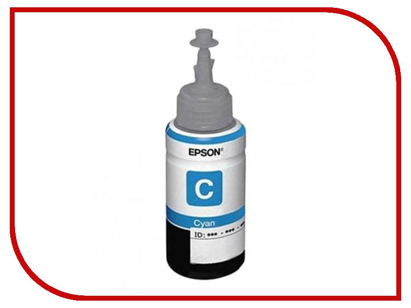 

Тонер Epson T6642 C13T66424A Cyan для L100/L200/L350