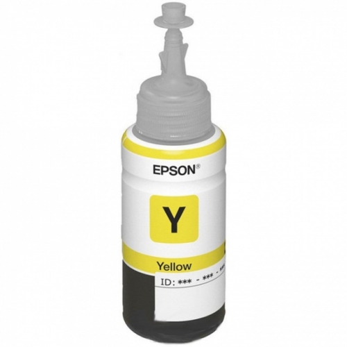 Чернила Epson T6644 C13T66444A Yellow для L100/L200/L350 epson i c sc t3400 yellow 350ml