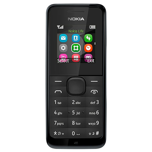 Сотовый телефон Nokia 105 Black