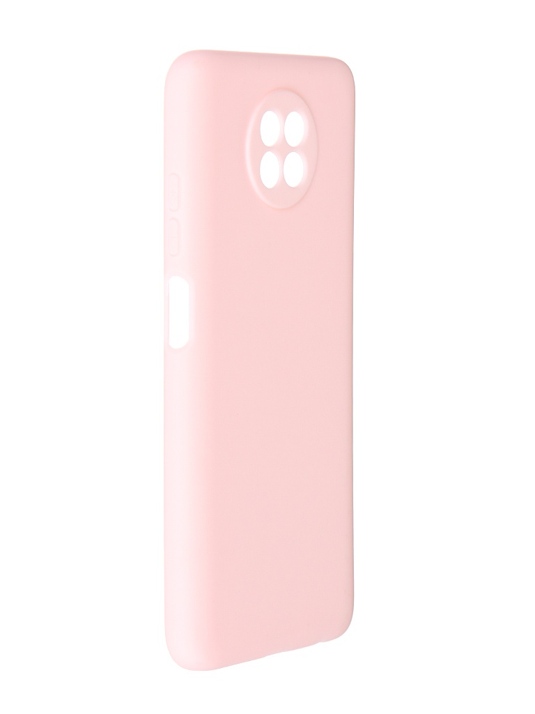Чехол Alwio для Xiaomi Redmi Note 9T Silicone Soft Touch Light Pink ASTXRN9TPK