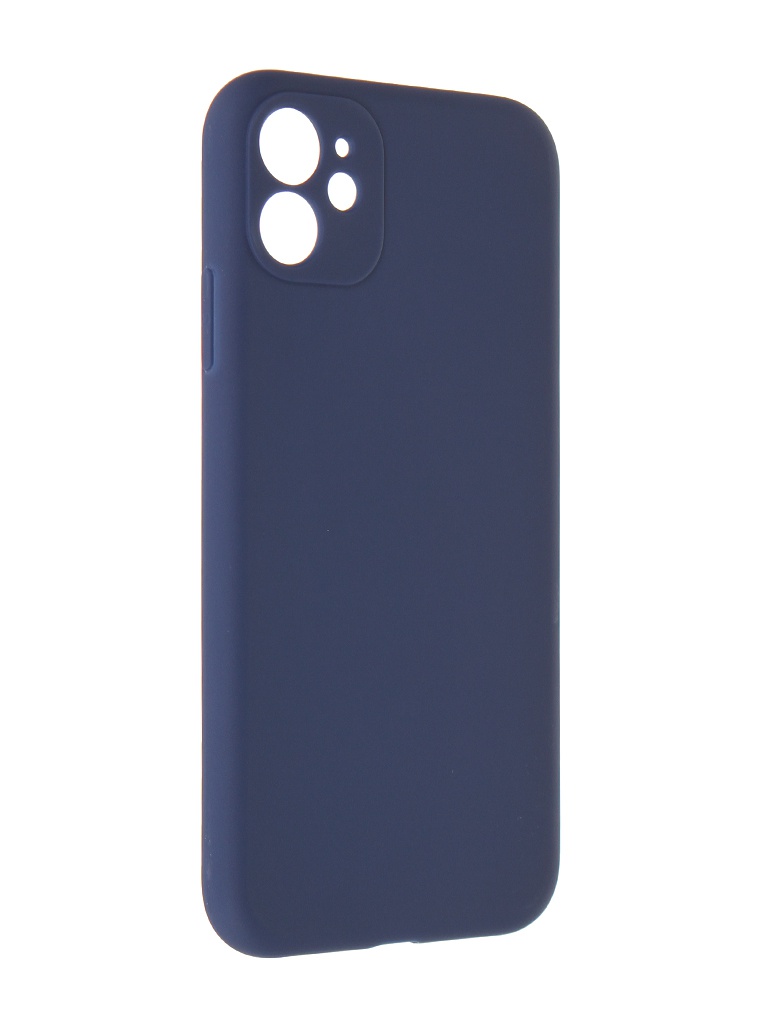 Чехол Alwio для APPLE iPhone 11 Soft Touch Dark Blue ASTI11BL