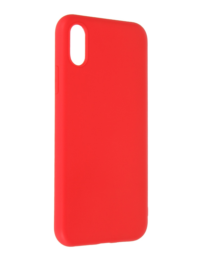 Чехол Alwio для APPLE iPhone XS Soft Touch Red ASTIXSRD