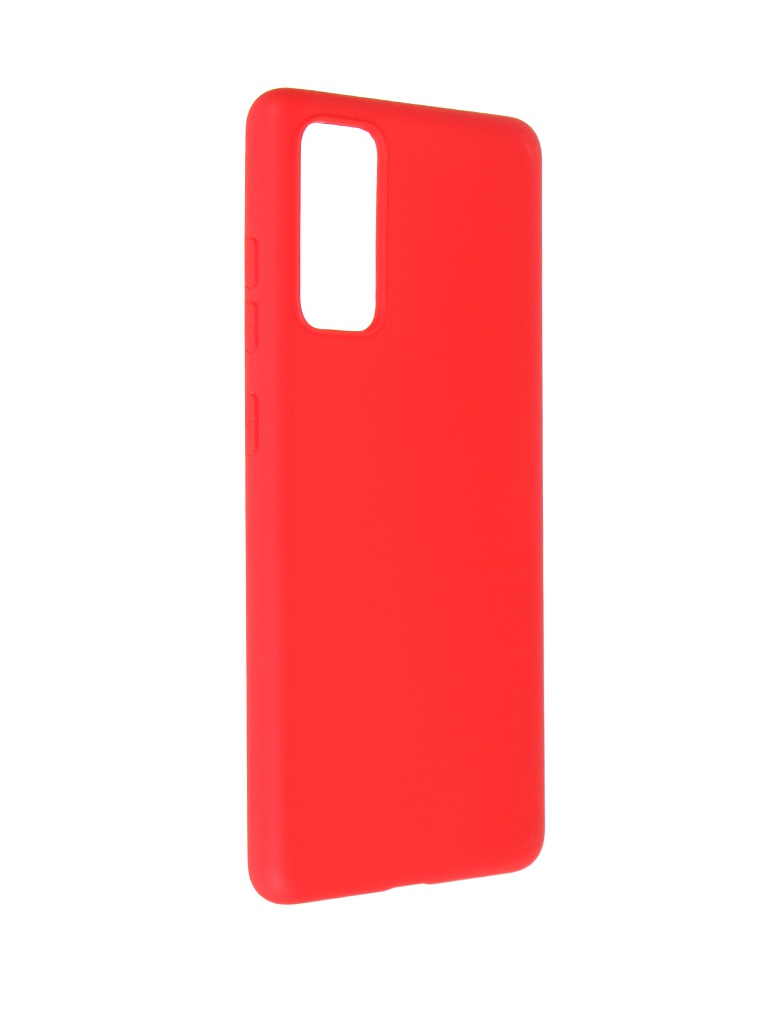 фото Чехол alwio для samsung galaxy s20 fan edition soft touch red astgs20ferd