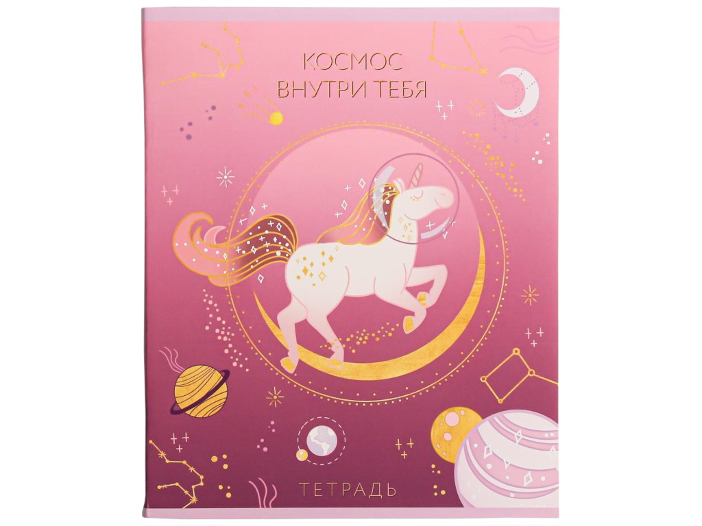 

Тетрадь ArtFox Космос внутри тебя А5 48 листов 5541340, Космос внутри тебя