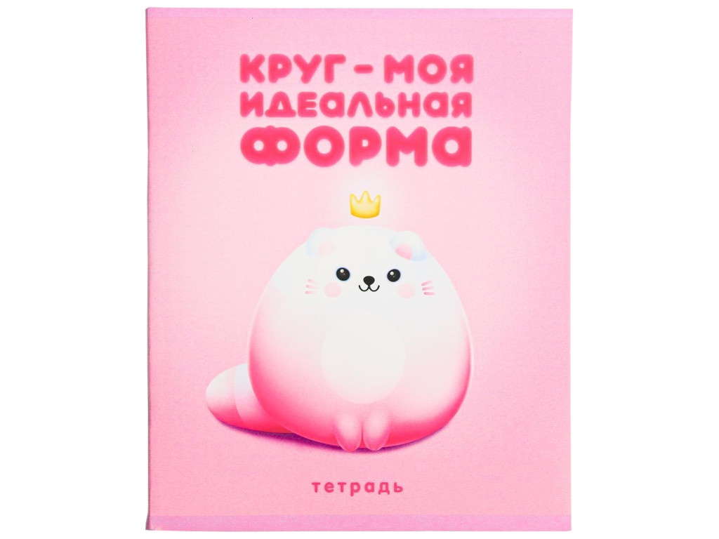 

Тетрадь ArtFox Круг - моя идеальная форма А5 48 листов 5541310, Круг - моя идеальная форма