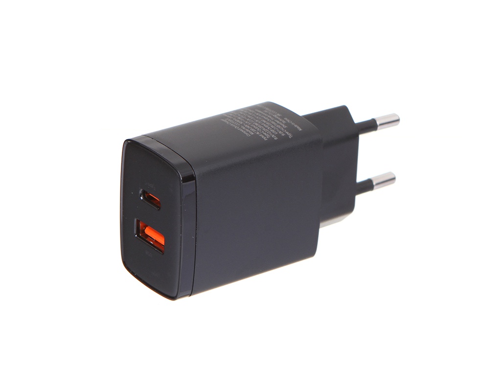 фото Зарядное устройство baseus compact quick charger u c 20w eu black ccxj-b01