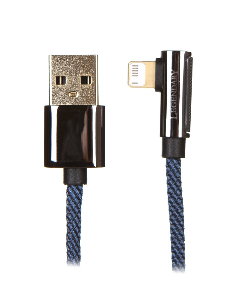 Аксессуар Baseus Legend Series Elbow USB - Lightning 2.4A 2m Blue CACS000103