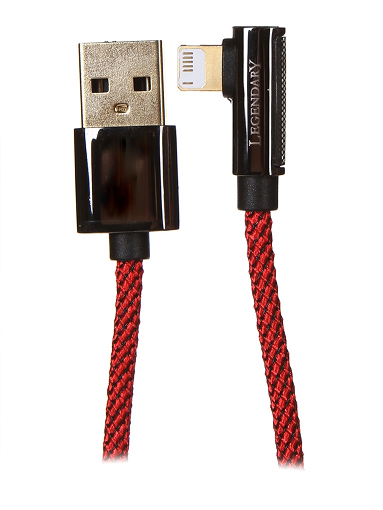 Аксессуар Baseus Legend Series Elbow USB - Lightning 2.4A 2m Red CACS000109
