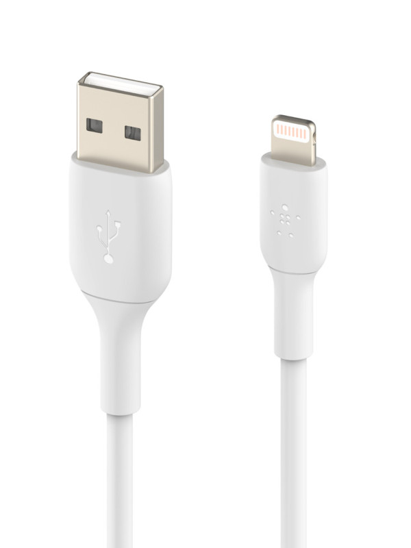 фото Аксессуар belkin lightning - usb-a 1m white caa001bt1mwh