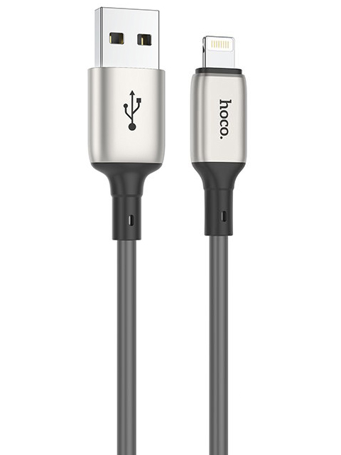 

Аксессуар Hoco X66 USB - Lightning 1m Grey, X66