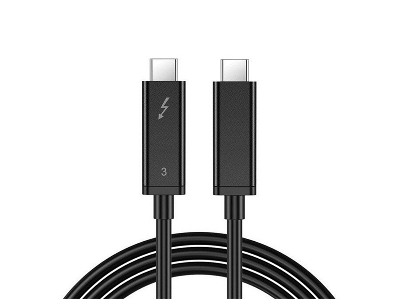 

Аксессуар GCR Thunderbolt 3 USB 3.1 Type-C 2m Black GCR-52591, GCR-52591