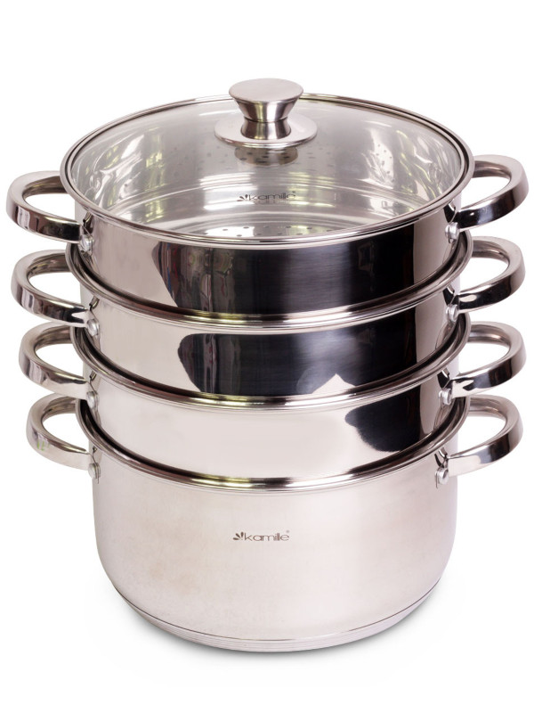 

Пароварка Kamille 24cm 5.5L 5818, 5818