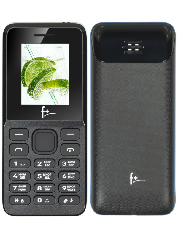Сотовый телефон F+ B170 Black телефон сотовый f r280 black orange