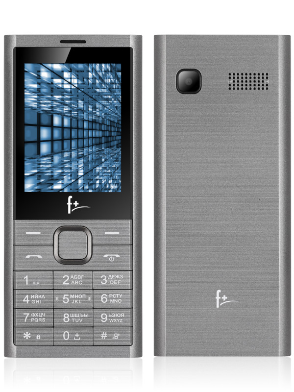 Сотовый телефон F+ B280 Dark Grey сотовый телефон nokia 2 4 2 32gb grey