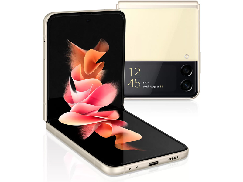 Zakazat.ru: Сотовый телефон Samsung SM-F711B Galaxy Z Flip 3 8/256Gb Beige