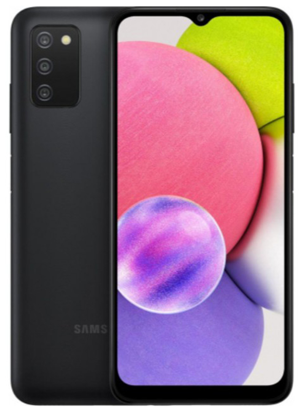 Фото - Сотовый телефон Samsung SM-A037F Galaxy A03s 4/64Gb Black сотовый телефон samsung sm a037f galaxy a03s 4 64gb white