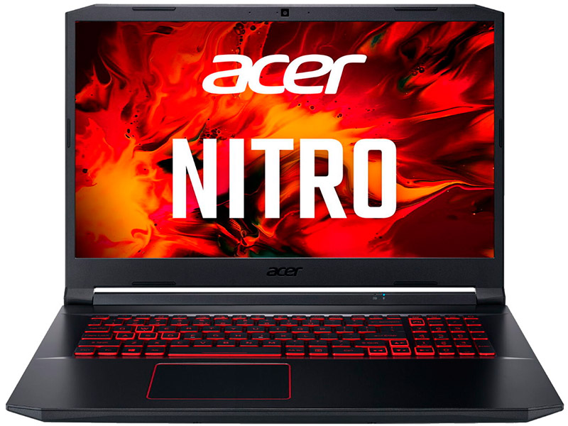 Zakazat.ru: Ноутбук Acer Nitro 5 AN517-52-77F7 Black NH.Q82ER.003 (Intel Core i7 10750H 2.6 GHz/8192Mb/512Gb SSD/nVidia GeForce GTX 1650 Ti 4096Mb/Wi-Fi/Bluetooth/Cam/17.3/1920x1080/NoOS)