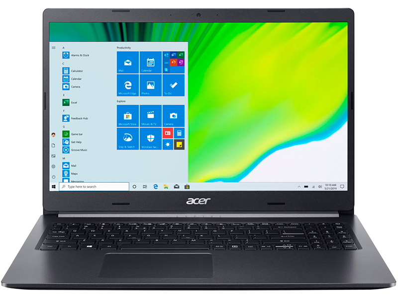 фото Ноутбук acer aspire 5 a515-44g-r8h2 black nx.hw5er.006 (amd ryzen 5 4500u 2.3 ghz/8192mb/512gb ssd/amd radeon rx640 2048mb/wi-fi/bluetooth/cam/15.6/1920x1080/noos)