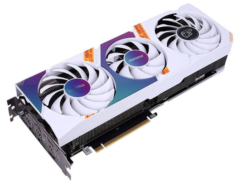 фото Видеокарта colorful igame rtx 3060 ultra w oc 12g l-v 1320mhz pci-e 4.0 12288mb 15000mhz 192-bit hdmi 3xdp