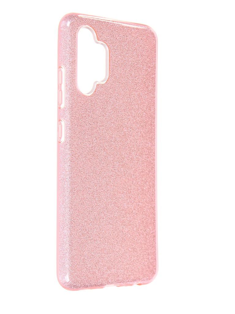Чехол Neypo для Samsung Galaxy A32 4G Brilliant Silicone Pink Crystals NBRL22343