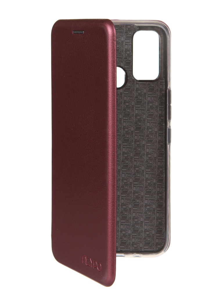 фото Чехол neypo для tecno spark 7 premium burgundy nsb46820