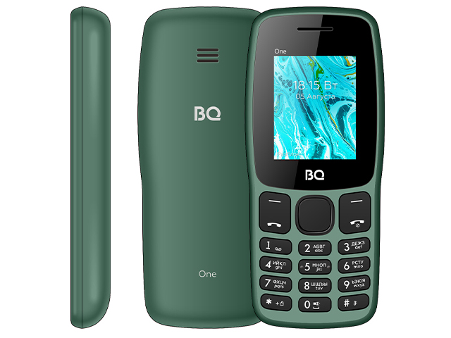 Zakazat.ru: Сотовый телефон BQ 1852 One Dark Green