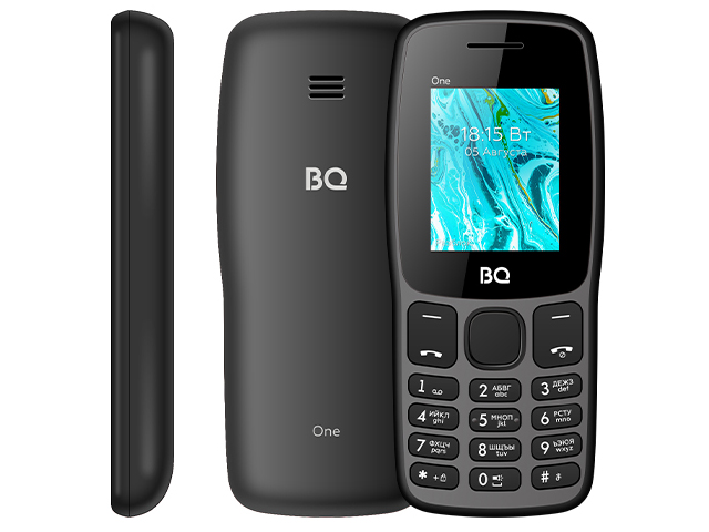 Zakazat.ru: Сотовый телефон BQ 1852 One Black