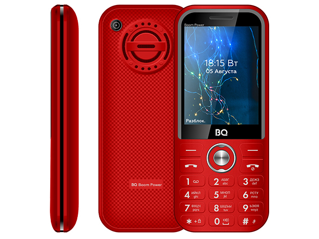 Zakazat.ru: Сотовый телефон BQ 2826 Boom Power Red