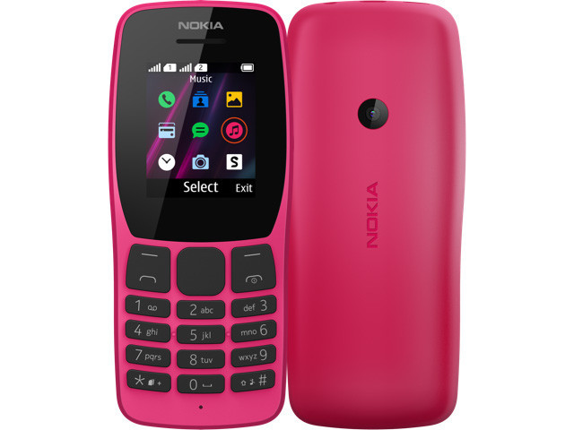 фото Сотовый телефон nokia 110 (ta-1192) pink выгодный набор + серт. 200р!!!