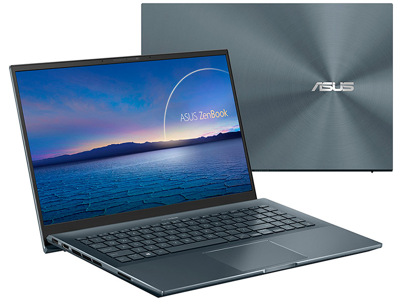 фото Ноутбук asus zenbook ux535li-bn168t 90nb0rw2-m04140 (intel core i5-10300h 2.5 ghz/16384mb/1tb ssd/nvidia geforce gtx 1650ti 4096mb/wi-fi/bluetooth/cam/15.6/1920x1080/windows 10 home 64-bit)