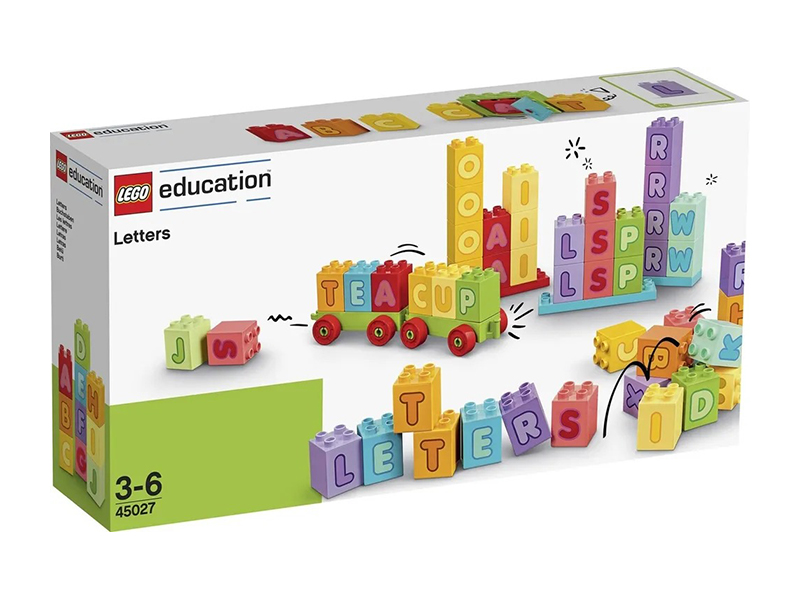 Фото - Конструктор Lego Duplo Английский алфавит 130 дет. 45027 конструктор lego education duplo новый набор с трубками 150 дет 45026