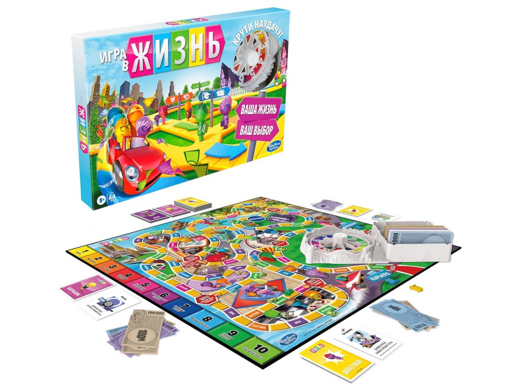 

Игрушка Hasbro Игра в жизнь F0800121, Игра в жизнь