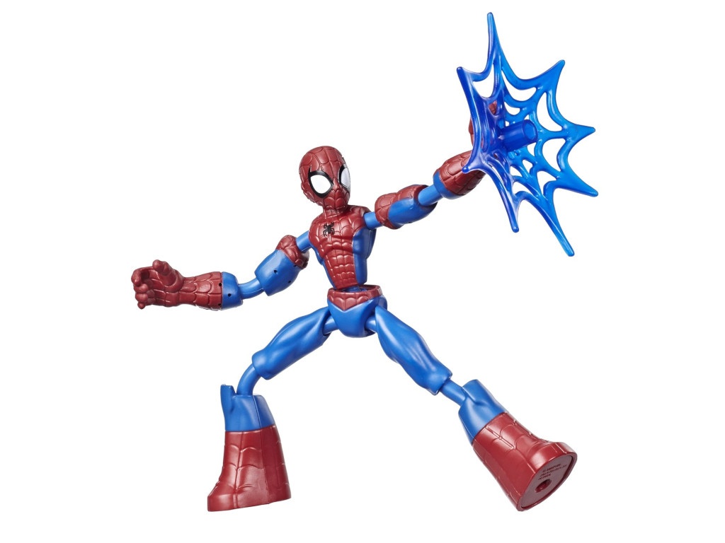 

Игрушка Hasbro Фигурка Бенди Человек Паук 15cm E76865X2, Человек Паук