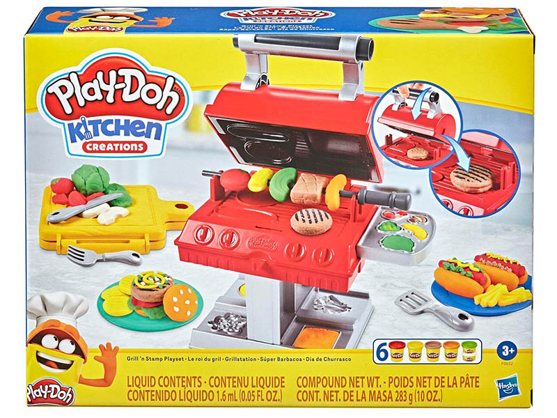 Игрушка Hasbro Play-Doh Гриль барбекю F06525L0