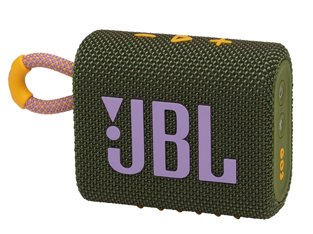 фото Колонка jbl go 3 green выгодный набор + серт. 200р!!!