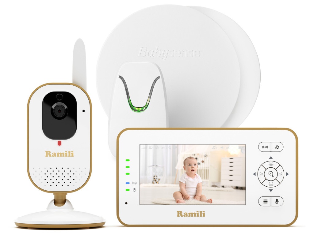 Видеоняня Ramili Baby RV350 с монитором дыхания Babysense 7 Plus