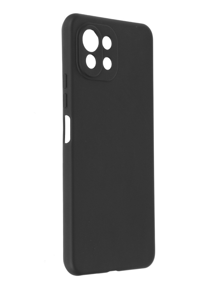 Zakazat.ru: Чехол Alwio для Xiaomi Mi 11 Lite 4G / 5G Soft Touch Silicone Black ASTXMI11LBK