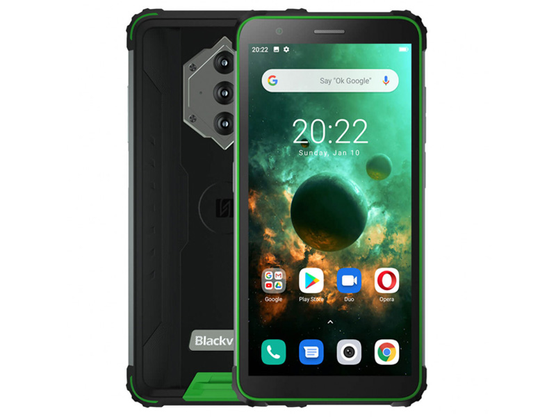 Zakazat.ru: Сотовый телефон Blackview BV6600 4/64Gb Black-Green