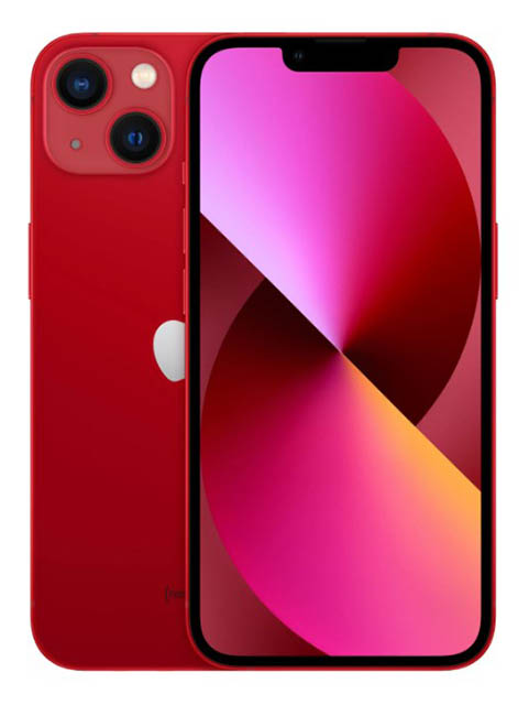 Сотовый телефон APPLE iPhone 13 128Gb Product Red (A2635,A2631,A2633,A2482) (nano SIM + eSIM) сотовый телефон apple iphone 13 128gb midnight a2635 a2631 a2633 a2482 nano sim esim