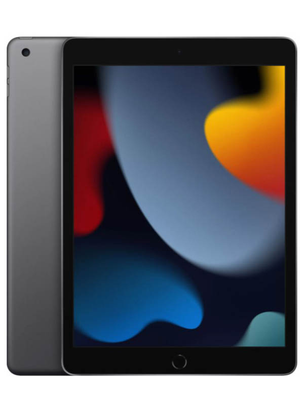 Планшет APPLE iPad 10.2 (2021) Wi-Fi 64Gb Space Grey чехол red line для apple ipad 10 2 blue ут000026203