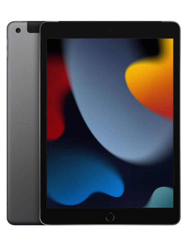 Планшет APPLE iPad 10.2 (2021) Wi-Fi + Cellular 256Gb Space Grey планшет xiaomi pad 6 2023 11 2023 8 256gb серый 443185 wi fi