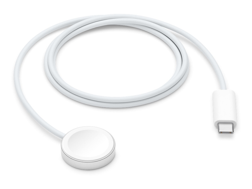 фото Аксессуар кабель для зарядки apple watch magnetic fast charger to usb-c cable 1.0m mlwj3zm/a