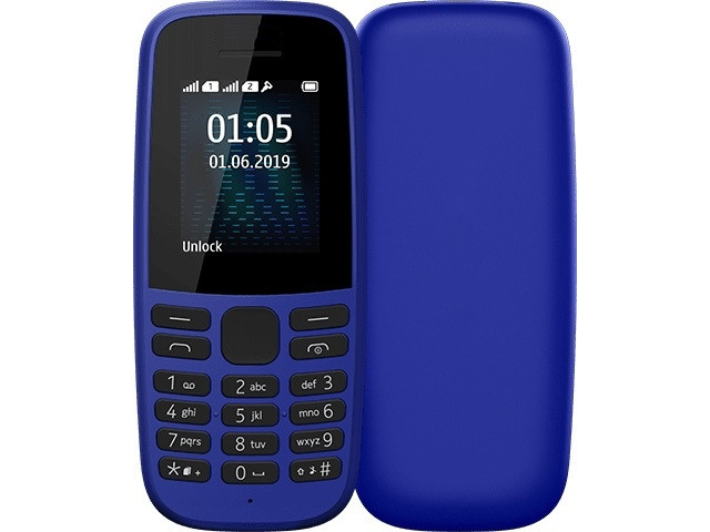 Zakazat.ru: Сотовый телефон Nokia 105 (TA-1174) Dual Sim Blue Выгодный набор + серт. 200Р!!!