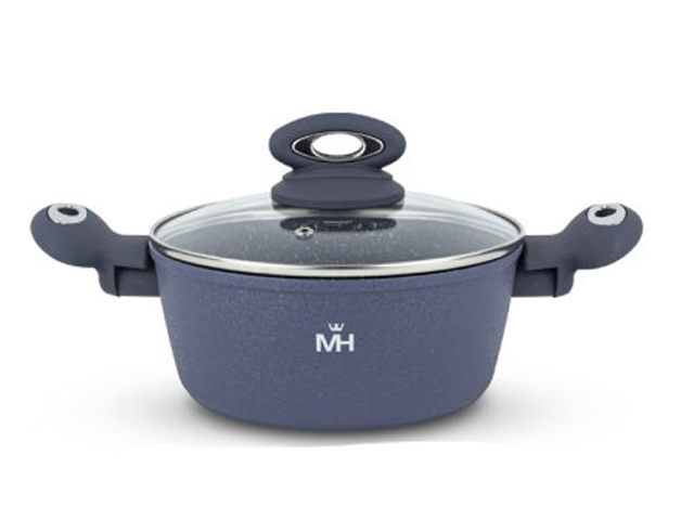 

Кастрюля Mercury Haus Granite 2.8L MC-1727, MC-1727