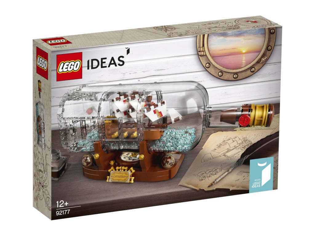 Lego Ideas Корабль в бутылке 962 дет. 92177 весы напольные hottek ht 962 015 962 015