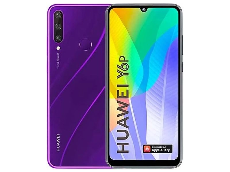 Zakazat.ru: Сотовый телефон Huawei Y6P 3/64Gb Phantom Purple Выгодный набор + серт. 200Р!!!
