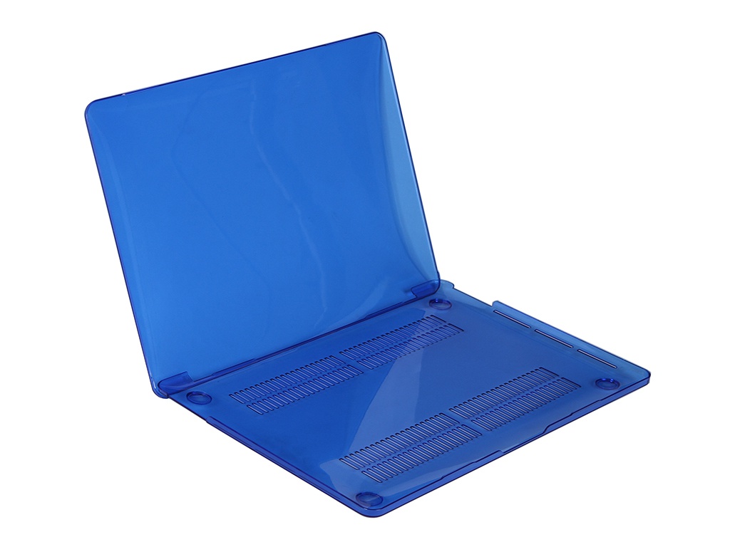 фото Аксессуар чехол barn&hollis для apple macbook pro 13 crystal case blue ут000026946 barn&amp;hollis