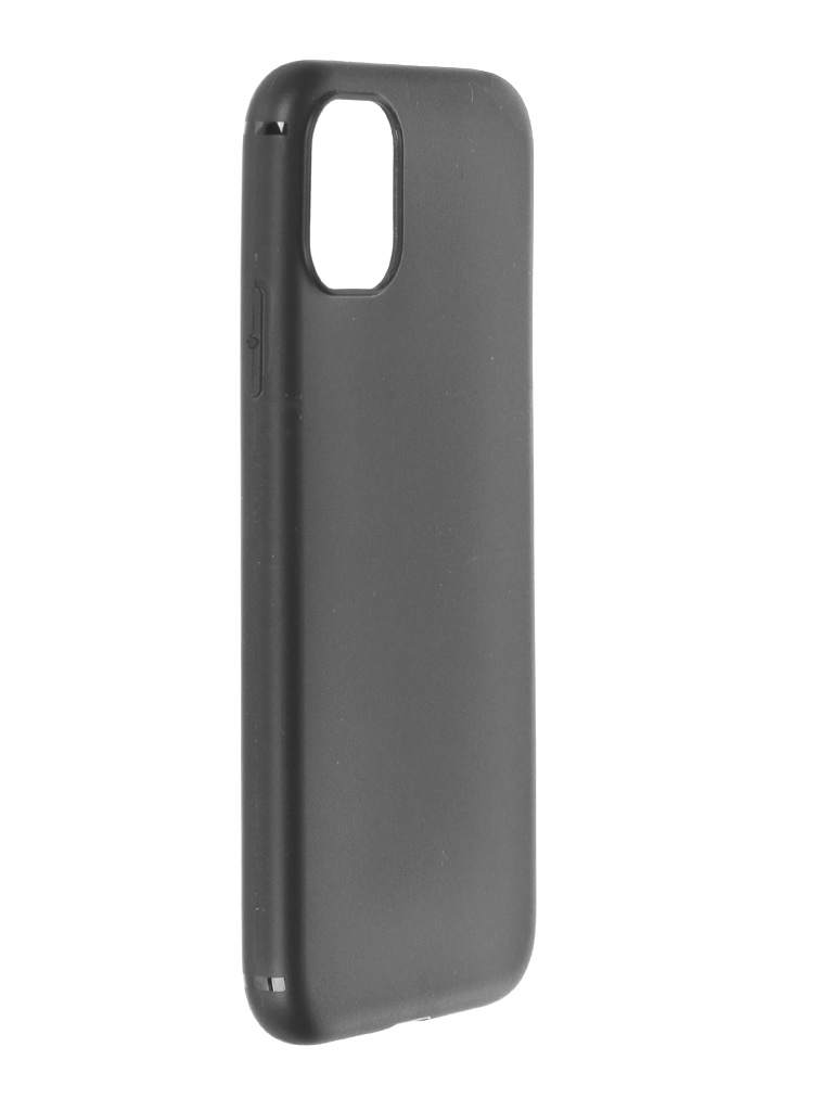 Чехол Krutoff для APPLE iPhone 11 Soft Black 12641