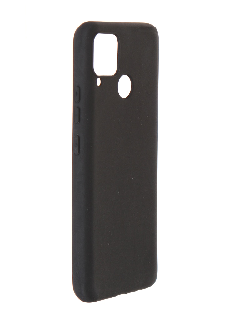 Чехол Krutoff для Realme C15 Soft Black 12672